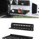 JROAD Bronco Double Layer Tailgate Table for 2021 2022 Ford Bronco 2/4 Door Rear Foldable Cargo Shelf Storage Shelf MOLLE Panel Bronco Accessories