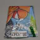 Wall Decor Backdrop for Stitch Birthday Decorations, Cute Banner for Stitch Party Supplies (5x3ft) (blue)