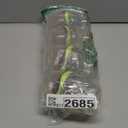 YOHKOH Baby Bottles - Newborn Wide Neck Baby Bottles with Slow Flow Breast-Like Nipple, PPSU Anti-Colic Bottles Breastfeeding System (Green, 9.4oz (Pack of 4))