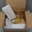 Glowserve 175 Plastic Dinnerware Set Gold Disposable Dinnerware Set for 25 Guests Include 50 Plastic Plates 25 Silverware Set 25 Cups and 25 Napkins for NewYear Party Wedding Birthday