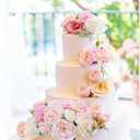 Artificial Peonies Flowers, Pink Cake Flowers Fake Silk Roses with Stems Faux Tulip Wedding Bridal Bouquets for Table Centerpieces Floral Arrangement Arch Home Decoration
