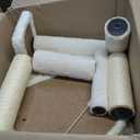 Cat Tree with Cat Condo and Hammock, Cat Tree with Scratching Posts and Scratching Pads, Cat Tower for Indoor Cats, Activity Centre Climbing Tree with Playful Toy Balls, Beige