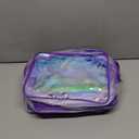 Weewooday 12 Pieces Clear Makeup Bags Cosmetic Storage Bags PVC Zipper Pouches Travel Waterproof Makeup Plastic Case for Women Organizing Toiletries Traveling Bathroom (Large, Dazzling)