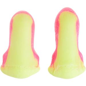 Howard Leight by Honeywell Laser Lite High Visibility Disposable Foam Earplugs, Pink/Yellow , 200-Pairs (LL-1) - 3301105