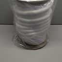 MotiMind 1 Inch x 100 ft Foam Backer Rod for Gaps Joints Concrete Crack Filler Caulk Saver Bulk Foam Backing Rod Concrete Filler Rope for Weather Stripping Door Seal (White)