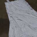 Polyester Chair Cover for Folding Lifetime Chairs White, Size 50x40"