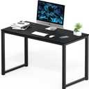 SHW 48-Inch Commercial-Grade Office Computer Desk, Black