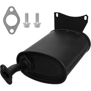 Generator Muffler Compatible with Honda GX340 GX390, Clone 420cc - 459cc, Predator 56170-56171, Champion CSA40017 Exhaust Muffler Silencer