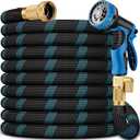 100 FT Non-Expandable Garden Hose, 2026 New Upgraded Flexible Water Hose, Ultra Lightweight Non-Expanding hoses with 10 Function Sprayer, Leak proof, Pressure Resistant for Yard, Outdoor