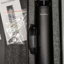 Waterless Scent Diffuser Starter Kit  1000 Sq Ft Coverage, Suitable for Home & Hotel Series Diffuser, Includes 5 Scent Oils, Remote Control, Large Room Essential Oil Diffuser, Ultra Black