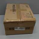 TUTOTAK Narrow Bookshelf, Vertical 8-Tier Bookcase, Spine Book Shelf for Small Space, Small Standing Shelf for Living Room, Office, Study, Entryway, Black BS07BK008 (8 Tier with 1 Cube)