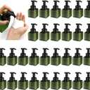 30 Pcs 8.5 oz Foaming Soap Dispenser Plastic Foaming Pump Bottle, Refillable Dispenser with Plastic Pump, Empty Hand Bottles for Liquid Soap, Shampoo, Bathroom,HotelGreen