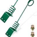 1 Set Bolt on Hose Hanger 22.8 x 3.1 Inch Hydraulic Hose Hanger for Tractor, Sturdy Material, Green