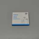 Sleep Headphones, Soft Earphones Wired for Sleeping, Sleep Earpbuds for Side Sleeping, in-Ear Headphones with Mic and Volume Control, Noise-Isolating, Travel, Relaxation (White) (10.8*9*2cm)