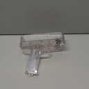 Money Gun(Transparent), Dollar Gun,Make It Rain Money Spray Gun for Birthday Wedding Party, Night Club with 100 PCS