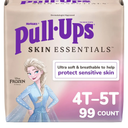 PullUps Girls' Skin Essentials Potty Training Pants, Training Underwear, 4T5T (3850 lbs), 99 Ct (3 Packs of 33)