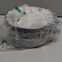 Crate Dog Bowls for Large Dogs, Removable Stainless Steel Dog Bowls for Food and Water, Pet Kennel Hanging Food Water Feeder Station for Medium/Large Pets, (7.1"x3.7" & 7.1"*2.6", Black)