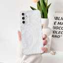 NITITOP Compatible with Samsung Galaxy A54 Case Clear Cute Shell Whale Sea Ocean Animal Pattern for Women Girls Full Camera Lens Slim Shockproof Protective Phone Cover - White Fish