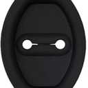 Car Door Lock Latches, 2 Adhesive Car Door Latch, Silicone Door Latch Protective, Door Lock Buckle, Automotive Protection Latches Covers for SUV, Truck, Caravan, Minivan,