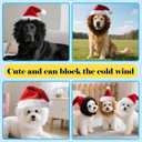 Dog Costume Lion Mane Funny Reindeer Moose Dog Costume for Halloween & Christmas Photoshoot Entertainment (Black) Size M