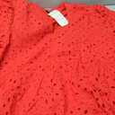 BTFBM Womens Boho Summer Dresses 2025 Resort V Neck Short Sleeve Hollow Out Lace Ruffle Casual Beach Mini Vacation Dress, Size XL