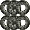 Intex Inflatable 36" Giant Tire Tubes for Swimming Pool/Lake/Ocean (6 Pack)