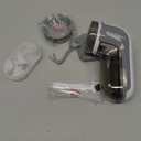 BEAUTURAL Fabric Shaver and Lint Remover, Sweater Defuzzer with 2-Speeds, 2 Replaceable Stainless Steel Blades, Battery Operated, Remove Clothes Fuzz, Lint Balls, Pills, Bobbles Gray