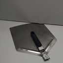 Checkered Chef Pizza Peel - Extra Large, Stainless Steel Metal Pizza Paddle with Folding Handle, Outdoor Pizza Oven Accessories - 13 Inch x 15 Inch