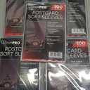 Ultra Pro Postcard Soft Sleeves