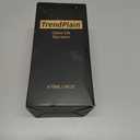 TrendPlain - Original 16oz/470ml Olive Oil Dispenser Bottle for Kitchen Gadgets and Air Fryer Accessories - Olive Oil Sprayer for Cooking w/Stickers - Black