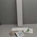 Wall File Holder Mail Organizer Wall Mount 5-page Display Folder Rack Iron Frame Easy Install