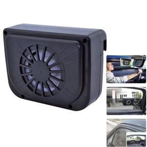 Solar Powered Car Ventilator Window Solar Exhaust Radiator Fan, Window Windshield Auto Air Vent Cooling Fan System Cooler