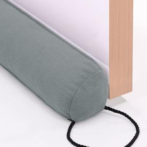 hyha 36 Inch Door Draft Stopper, Blocks Hot Cold Air with Removable Washable Cover, Gaps Up to 3 Inch, All-Season Noise and Wind Seal, Under Draft Stopper for Bottom of Door Window, Grey