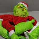 Green Monster Christmas Decorations, 5.58FT Large Christmas DecorationsChristmas Tree Decorations, Whimsical Elf Plush Decoration for Home, Tree, Wall, Party  Indoor Outdoor Holiday Display (Front)