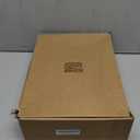 Womens Furry Boots Knee High Fold Over Tall Boot Wide Calf Pointed Toe Stiletto High Heel Fall Winter Boots for Women (8.5, Black)