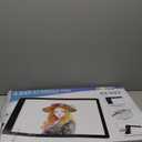 Rechargeable A2 Light Pad 23.7"x15.8", Large LED Light Board for Diamond Painting, 3-Color Modes Light Box, Diamond Art Light Table, Lightbox for Tracing and Drawing, Sketching, Artists