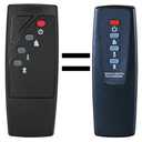Replacement Remote Control Compatible for Twin Star ClassicFlame Classic Flame Electric Fireplace Stove Heater Infrared 18EF022GRA 18EF022SRA 23EF022GRA 23EF022SRA 26EF022GRA 26EF022SRA