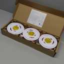 Kidde Smoke and Carbon Monoxide Detector, Hardwired with AA Battery Backup, LED Status Lights, Interconnected, 85 dB Alarm, 5 inches, 3-Pack