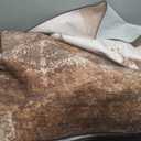 Kelarea Living Room Rug, 6x9 Rug Modern Abstract Washable Rugs Brown Faux Wool Vintage Carpets, Non Slip Rug for Bedroom, Dining Room, College Dorm, Kids Playroom, Home Office