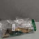 Amazon Essentials Women's Two Strap Heeled Sandal, Beige Faux Leather, 10