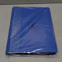 Premium 9 Pocket Card Binder for 360 Cards, Fabmaker PU Cover Trading Card Binder, Sturdy Card Collection Album, Sleek Card Holder Folders for Game Cards & Sports Cards, Royal Blue