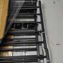 Babelio 104" Extra Wide Baby Gate, AdaptiZone, 5 Metal Panels, Black