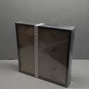 A PLUS MAX Square 16x16 Frame Set of 6, Black Engineered Wood Picture Frame for 16 x 16 Picture Poster Photo, Light Weight 16by16 Frame with Wood-grain for Wall - 6 Pack/Black/16 x16