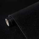 Black Glossy Contact Paper for Countertops 23.6"x118" Glossy Colorful Shiny Peel and Stick Wallpaper Waterproof Self Adhesive DIY Wall Paper for Kitchen Cabinet Table