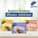 Wasa Rosemary & Sea Salt Flatbread Thins, 6.7 oz (Pack of 10), Crackers, Non-GMO Ingredients