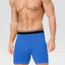 Incontinence Underwear for Men 150ML Absorbent Washable Reusable Leak Proof Cotton Protective Boxer Briefs 3 Pack (Multicolor01, Medium)