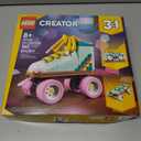 LEGO Creator 3 in 1 Retro Roller Skate Building Kit, Transforms from Roller Skate Toy to Mini Skateboard to Boom Box Radio, Birthday Gift for Skaters, Cool Toy for Boys and Girls Ages 8 and Up, 31148