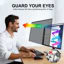 [2-Pack] 32 Inch Reusable Anti-Glare Computer Privacy Screen