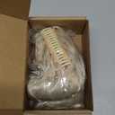 HOOJIH Clip in Ponytail Extension, Ponytail Extension 18 Inch Hair Ponytail Extension Wavy Ponytail Fluffy Soft Clip on Ponytail Synthetic Fiber Ponytail Hair Pieces for Women - White Blonde