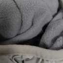 SUNFURA Full Body Dog Coat - Warm Fleece Jacket for Large Dogs, Turtleneck Winter Coats with Harness, Reflective Dog Snowsuit Windproof Puffer Jackets with Legs for French Bulldog, Orange L